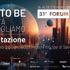 Presentazione 31° Forum Scenari
